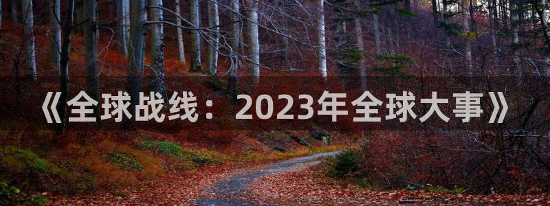 低调看直播jrs飞速直播：《全球战线：2023年全球大事》