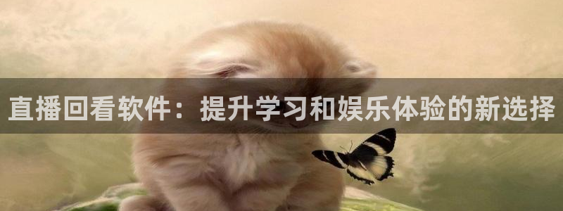 飞速直播jrs篮球：直播回看软件：提升学习和娱乐体验的新选择